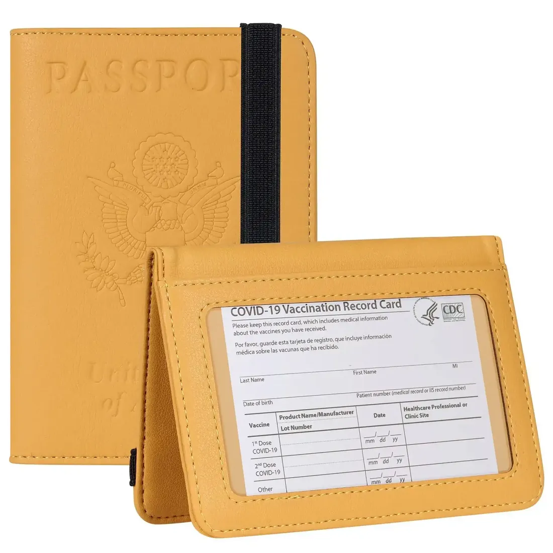 Travelambo RFID blocking passport holder image 2
